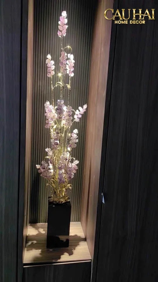 Maison Couture - Tượng Đồng Lúa Mì Brasson Épi Doré Amethyst Harvest House H100-CẬU HAI HOME DECOR