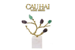 maison-couture-tuong-dong-nhanh-cay-da-thach-anh-amesthys-aventurine-onyx-25x8x26-tuong-trang-tri-cau-hai-home-decor - CẬU HAI HOME DECOR