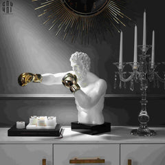 Maison Couture - Tượng Hercules Boxing 33x55x52-TƯỢNG TRANG TRÍ-CẬU HAI HOME DECOR