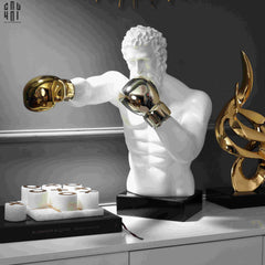 Maison Couture - Tượng Hercules Boxing 33x55x52-TƯỢNG TRANG TRÍ-CẬU HAI HOME DECOR