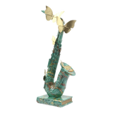 Maison Couture - Tượng Kèn Saxo Verdigris Wings Serenade H43-TƯỢNG TRANG TRÍ-Đối tác tại Trung Quốc theo từng đơn đặt hàng-CẬU HAI HOME DECOR