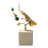 Maison Couture - Tượng Khổng Kim Tước Le Paon D'Or De L'Empereur 15x21