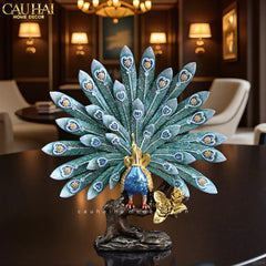 maison-couture-tuong-khong-tuoc-royal-paon-plumage-empress-fan-29x31-cm-tuong-trang-tri-cau-hai-home-decor-14 - CẬU HAI HOME DECOR