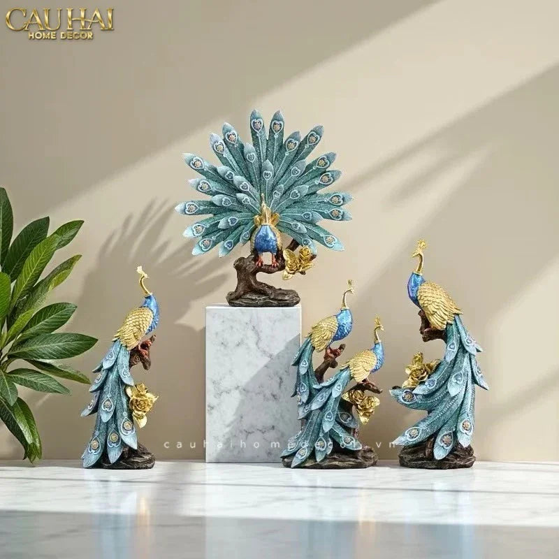 maison-couture-tuong-doi-khong-tuoc-duo-royal-paon-plumage-bleu-nuit-cau-hai-home-decor-3 - CẬU HAI HOME DECOR