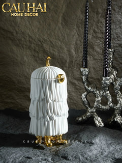 Maison Couture - Tượng Lọ Kẹo L'Object Haas Monsters Touch Dog Canister 17x30-TƯỢNG TRANG TRÍ-CẬU HAI HOME DECOR