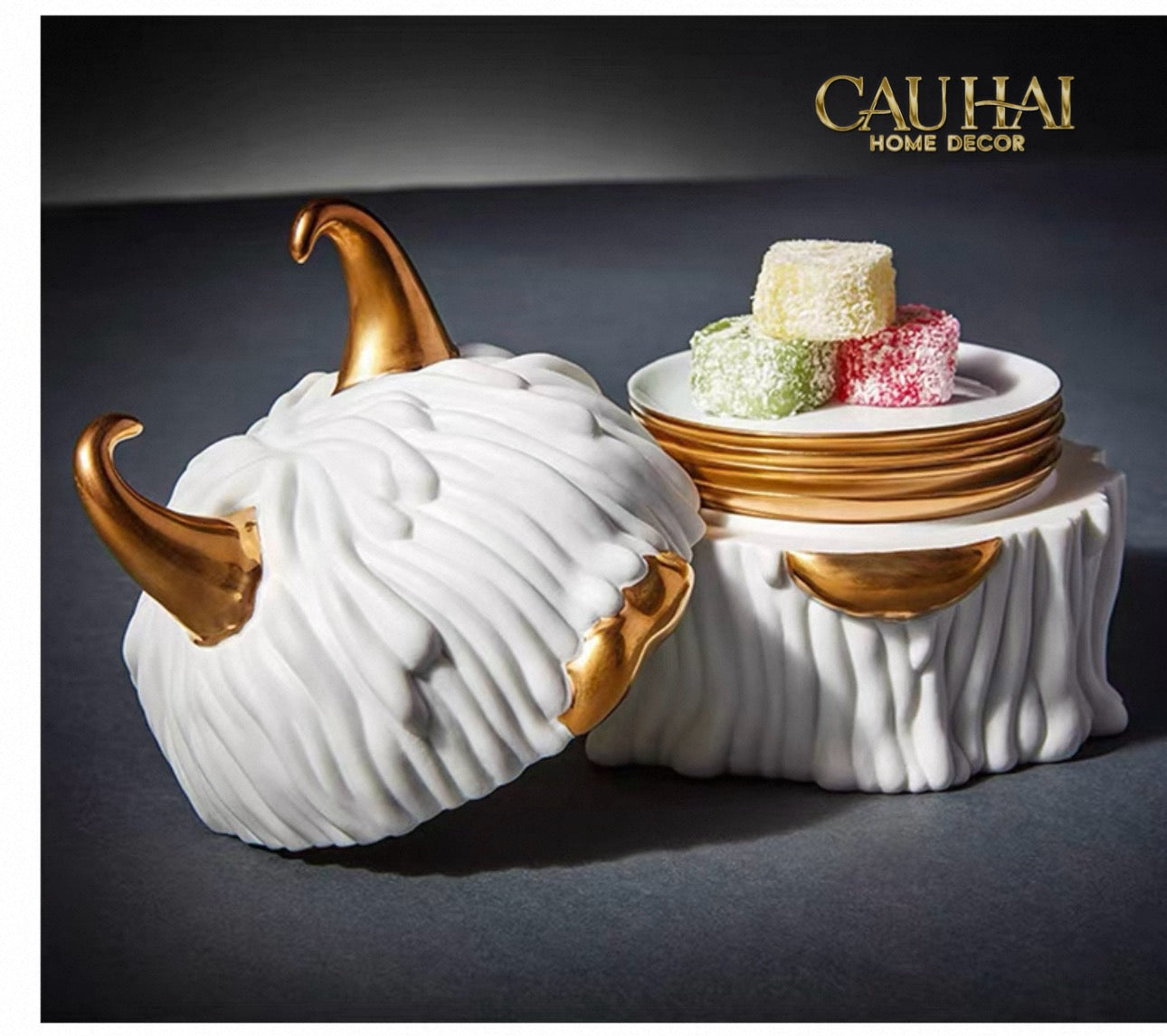 Maison Couture - Tượng Lọ Kẹo L'Object Haas Monsters Touch Dog Canister 17x30-TƯỢNG TRANG TRÍ-CẬU HAI HOME DECOR