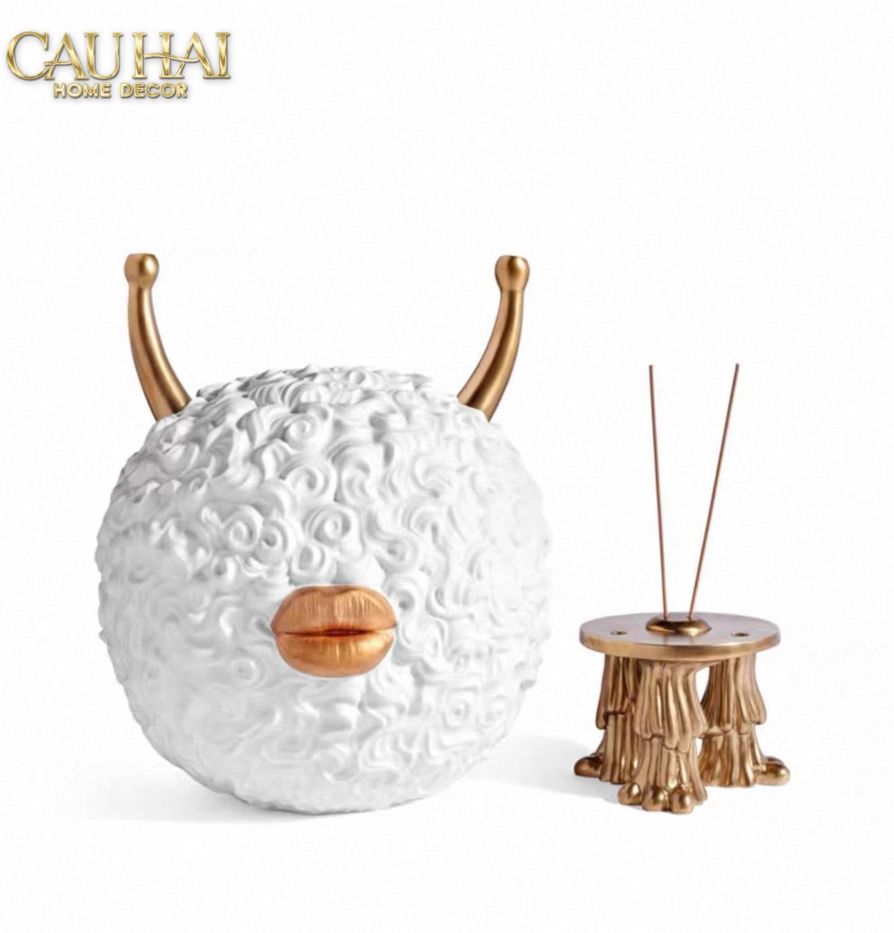 Maison Couture - Tượng Lọ Kẹo L'Object Haas Monsters Touch Dog Canister 17x30-TƯỢNG TRANG TRÍ-CẬU HAI HOME DECOR