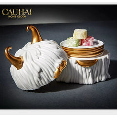 Maison Couture - Tượng Lọ Kẹo L'Object Haas Monsters Touch Dog Canister 17x30-TƯỢNG TRANG TRÍ-CẬU HAI HOME DECOR