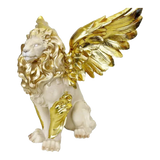 Maison Couture - Tượng Majestic Golden Lion - Gold Dust 50Cm