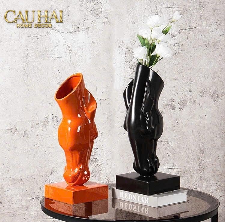 Maison Couture - Tượng Ngựa Bình Hoa Tête De Cheval Savoir Atélier Vessel H49-TƯỢNG TRANG TRÍ-CẬU HAI HOME DECOR