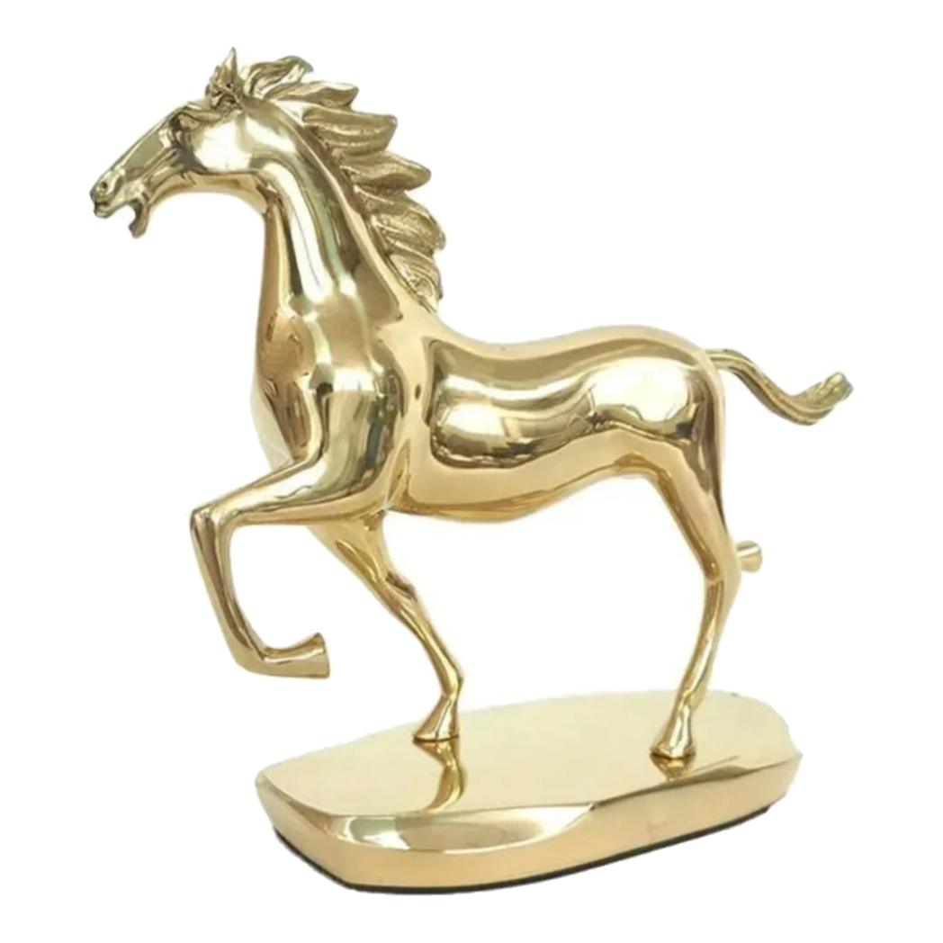 Maison Couture - Tượng Ngựa Đồng Brasson Cheval De Fortune Première H24