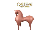 maison-couture-tuong-ngua-tang-horse-sienna-clay-artisanal-tuong-trang-tri-cau-hai-home-decor - CẬU HAI HOME DECOR