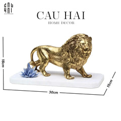 Maison Couture - Tượng Sư Tử - Brasson Jewelry Lion King Of Narnian Ss25-TƯỢNG TRANG TRÍ-CẬU HAI HOME DECOR