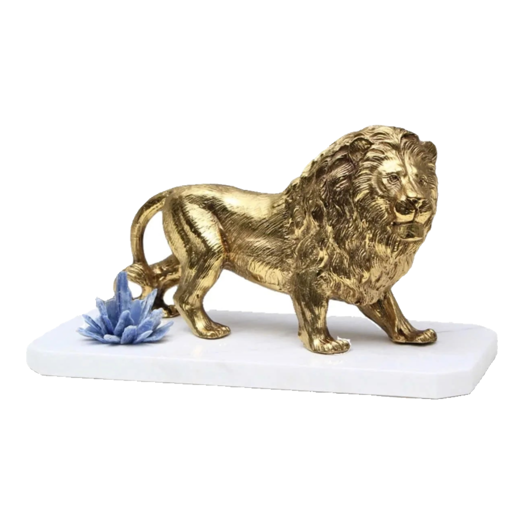 Maison Couture - Tượng Sư Tử - Brasson Jewelry Lion King Of Narnian Ss25