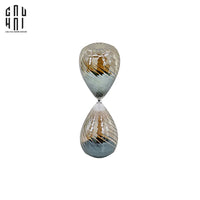 Maison Couture - Tượng Trang Trí Đồng Hồ Cát Thuỷ Tinh Ngũ Sắc Crystal Grande Curves HourGlass 14x44-TƯỢNG TRANG TRÍ-CẬU HAI HOME DECOR
