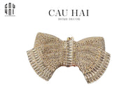 Maison Couture - Ví Kim Cương - Full Diamond Atélier Bow Lady Clutch-CẬU HAI HOME DECOR