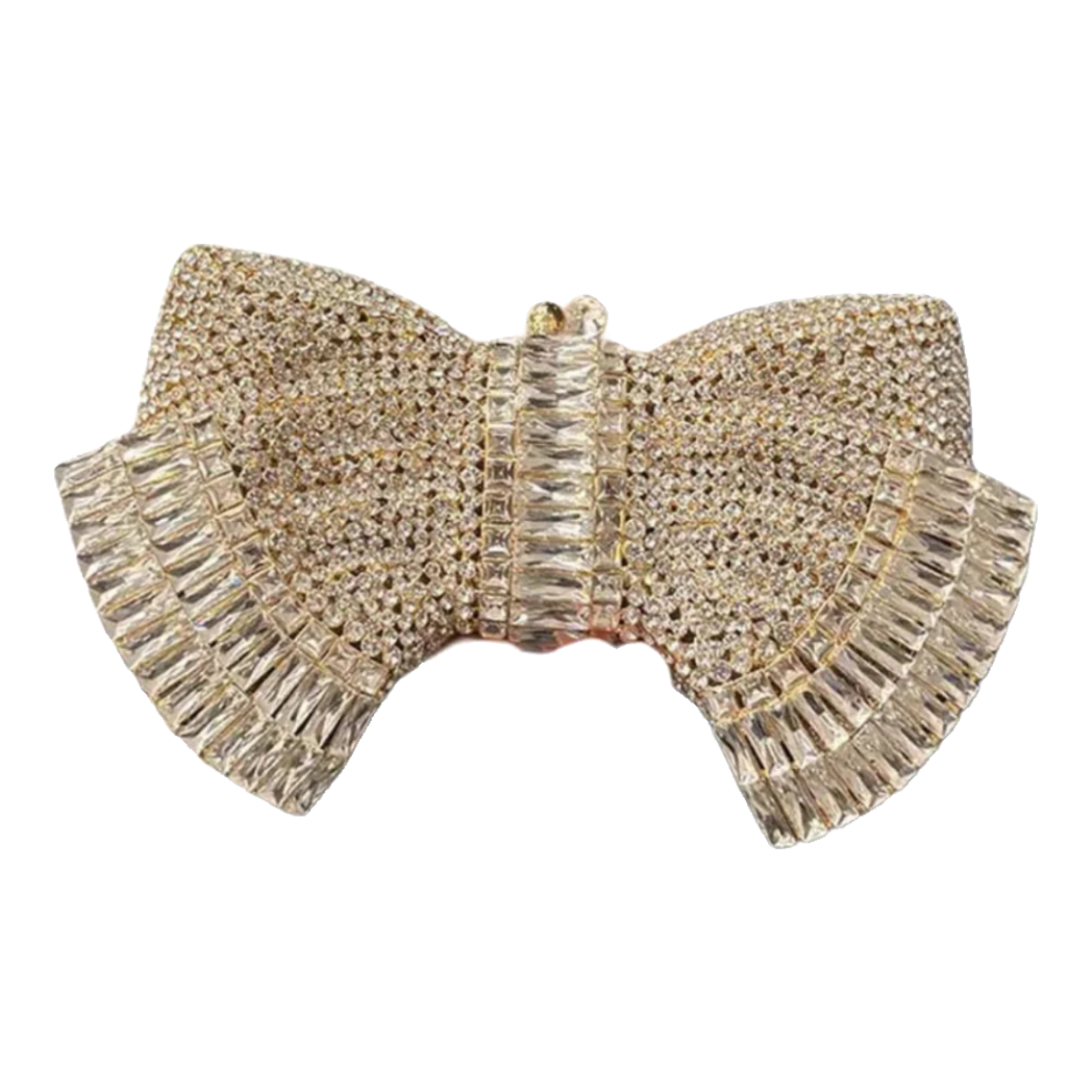 Maison Couture - Ví Kim Cương - Full Diamond  Atélier Bow Lady Clutch