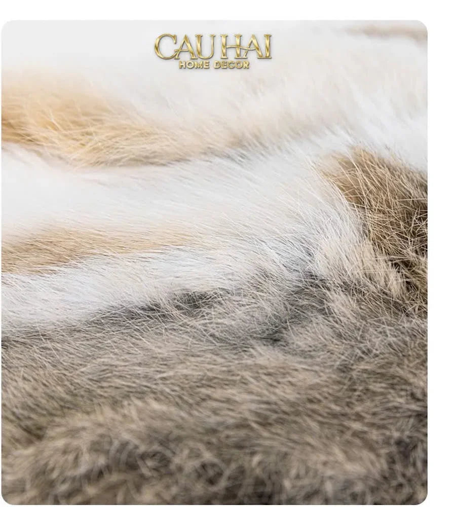 Maison Couture - Vỏ Gối Lông Le Lapin De Neige 45-VỎ GỐI-CẬU HAI HOME DECOR