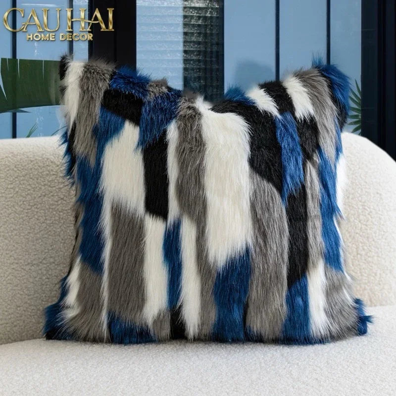 Maison Couture - Vỏ Gối Lông Lux Fur Aquarius Lapin 45-VỎ GỐI-CẬU HAI HOME DECOR