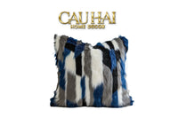 Maison Couture - Vỏ Gối Lông Lux Fur Aquarius Lapin 45-VỎ GỐI-CẬU HAI HOME DECOR