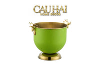 Maison Couture - Xô Đá Avocado Golden Elk Ice Bucket 2L 17x21-XÔ ĐÁ-CẬU HAI HOME DECOR