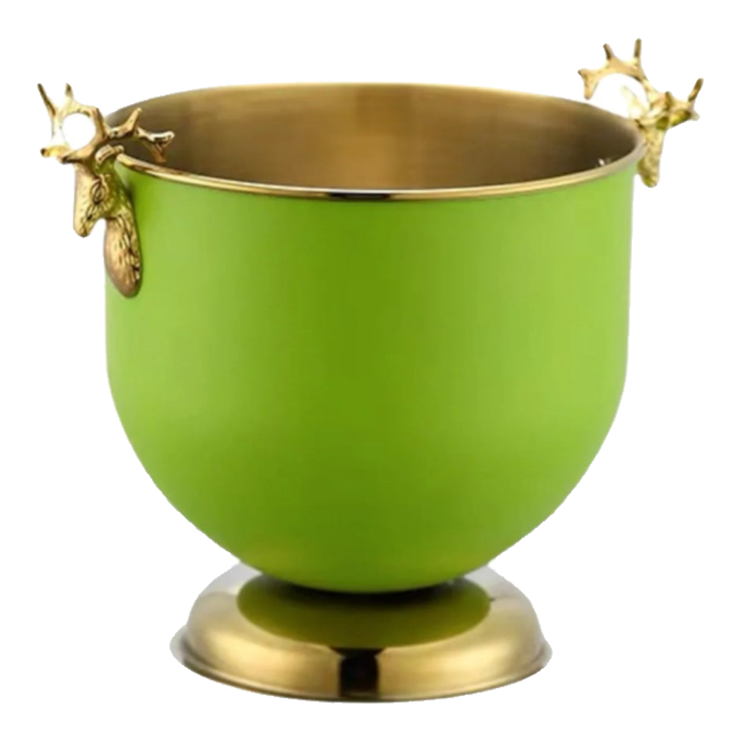 Maison Couture - Xô Đá Avocado Golden Elk Ice Bucket 2L 17x21