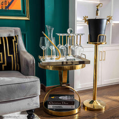 maison-couture-xo-da-mau-den-golden-elk-ice-bucket-noir-gold-5l-cau-hai-home-decor-3 - CẬU HAI HOME DECOR