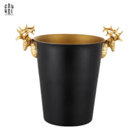 maison-couture-xo-da-mau-den-golden-elk-ice-bucket-noir-gold-5l-cau-hai-home-decor - CẬU HAI HOME DECOR