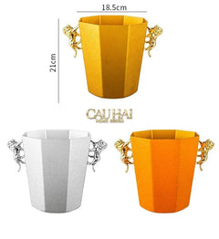 Maison Couture - Xô Đá Sư Tử Bằng Đồng - Brasson Lion Sauvage Ice Bucket 14x18.5x21 4.5L-CẬU HAI HOME DECOR