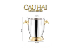 maison-couture-xo-da-uop-vang-stainless-steel-cheval-equestre-ice-bucket-metalic-gold-6l-18x24-cau-hai-home-decor-10 - CẬU HAI HOME DECOR