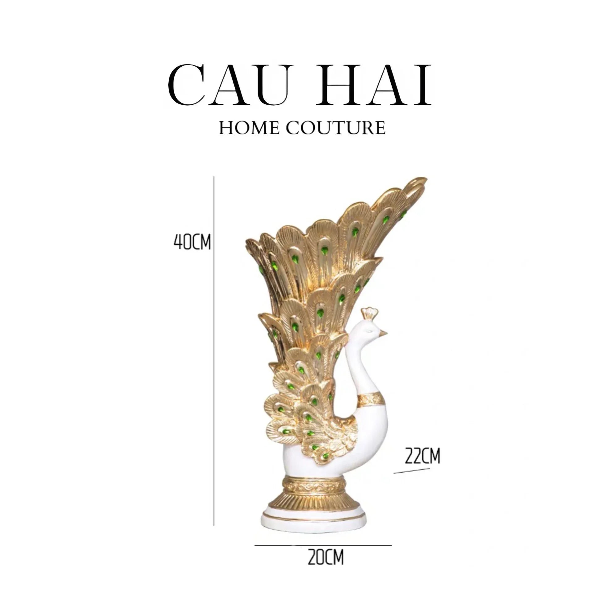 MAISON DE LUXE - BÌNH HOA KHỔNG TƯỚC MINH CHÂU