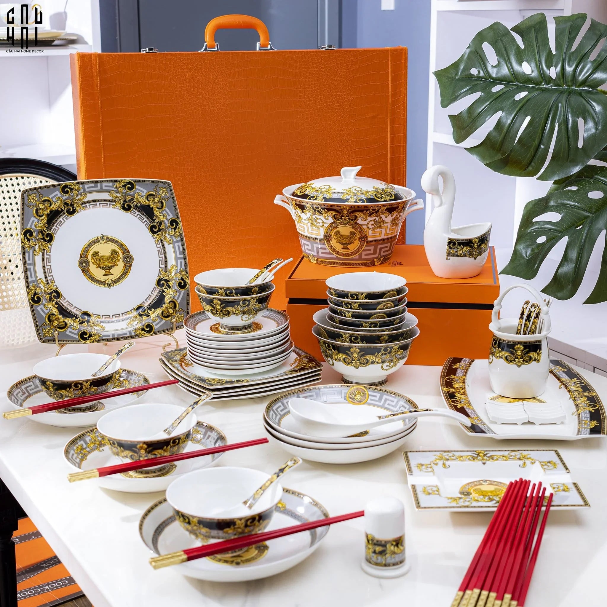 MAISON DE LUXE - SET CHÉN DĨA VERSUS LUXURY 60PCS SS25