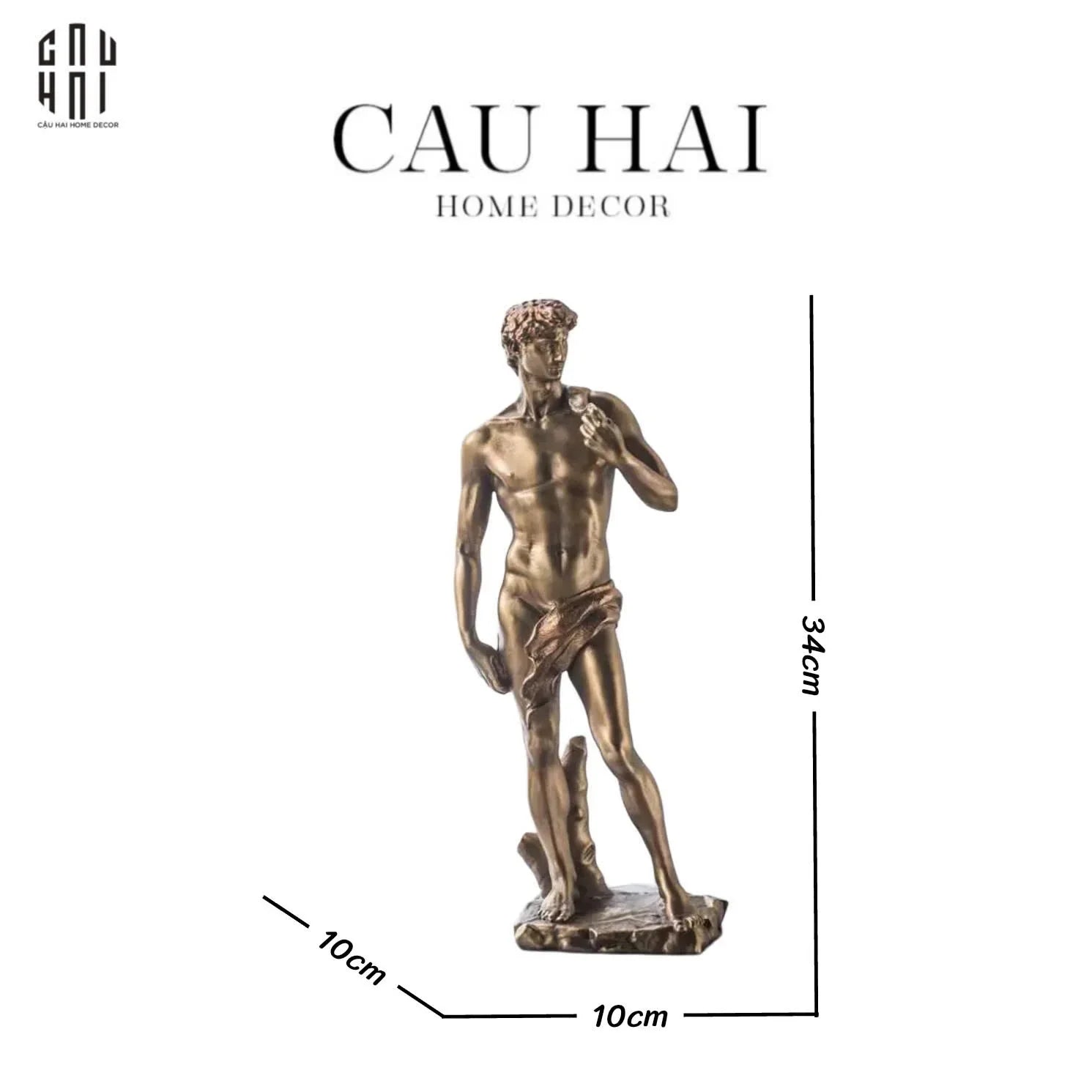 MAISON DE LUXE - TƯỢNG ĐỒNG DAVID DE MICHELANGELO