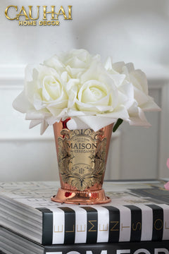 Maison Du Rose - Lọ Hoa Hồng Chalice Élégance Home Fragrance H15-CẬU HAI HOME DECOR