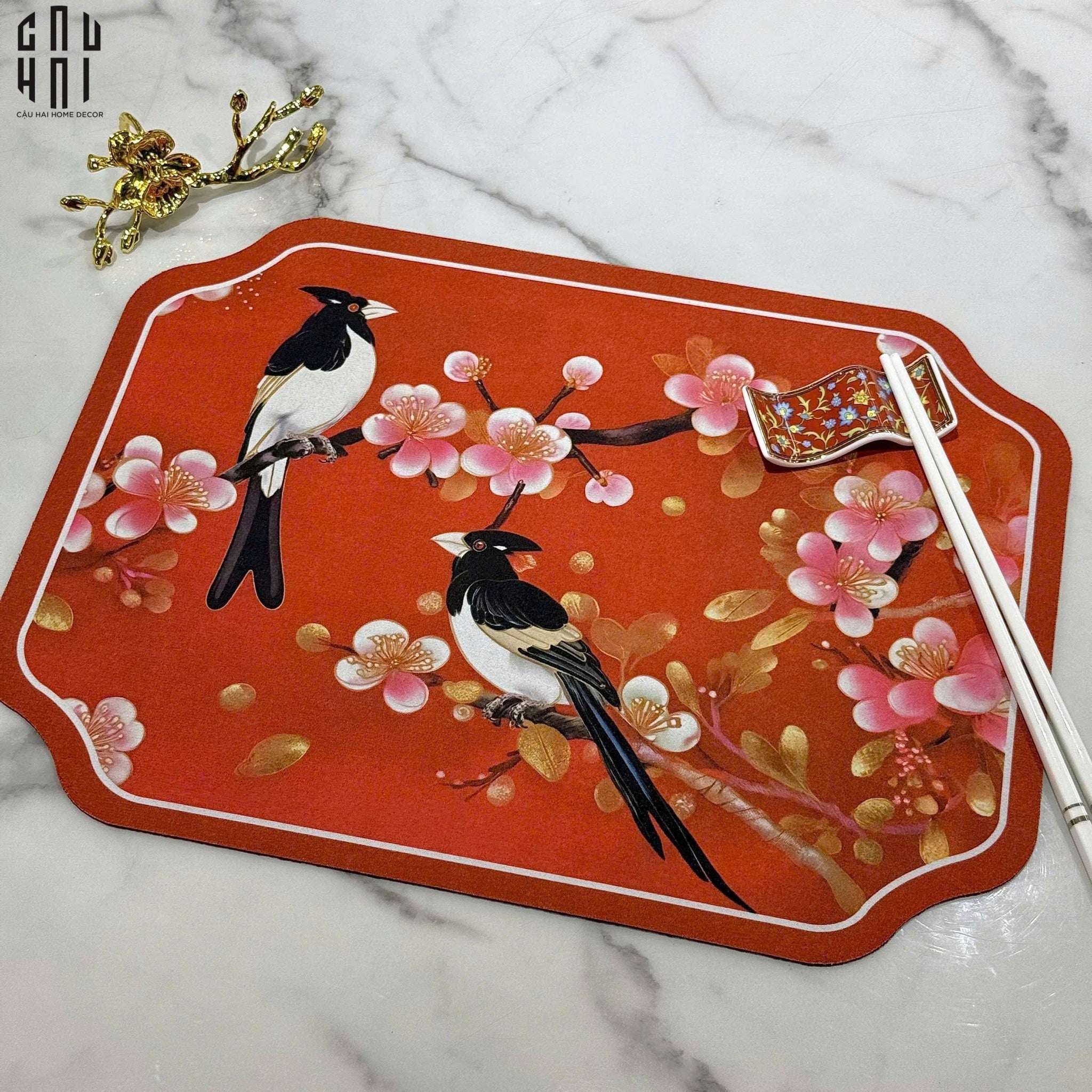 MIẾNG LÓT RED BLOSSOM SPRING - PLACEMAT 30X40CM