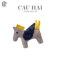 Móc Khoá - Charm Đeo Túi Helios Chariot - Đính Đá Night-MÓC KHÓA & CHARM TÚI-CẬU HAI HOME DECOR