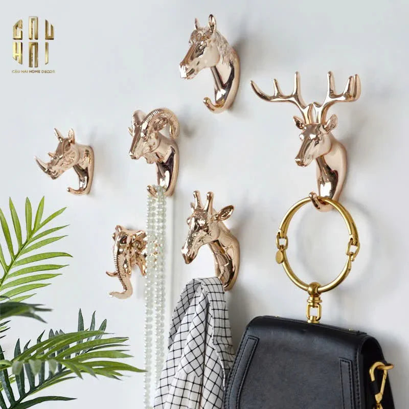 Móc treo tường Hanging Rhino - CẬU HAI HOME DECOR