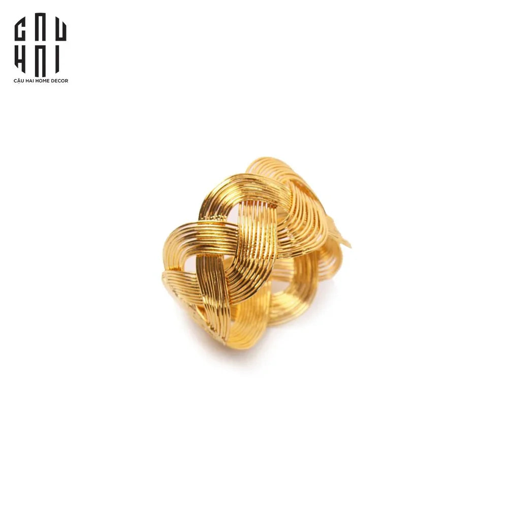 NAPKIN RING GOLDEN LINE