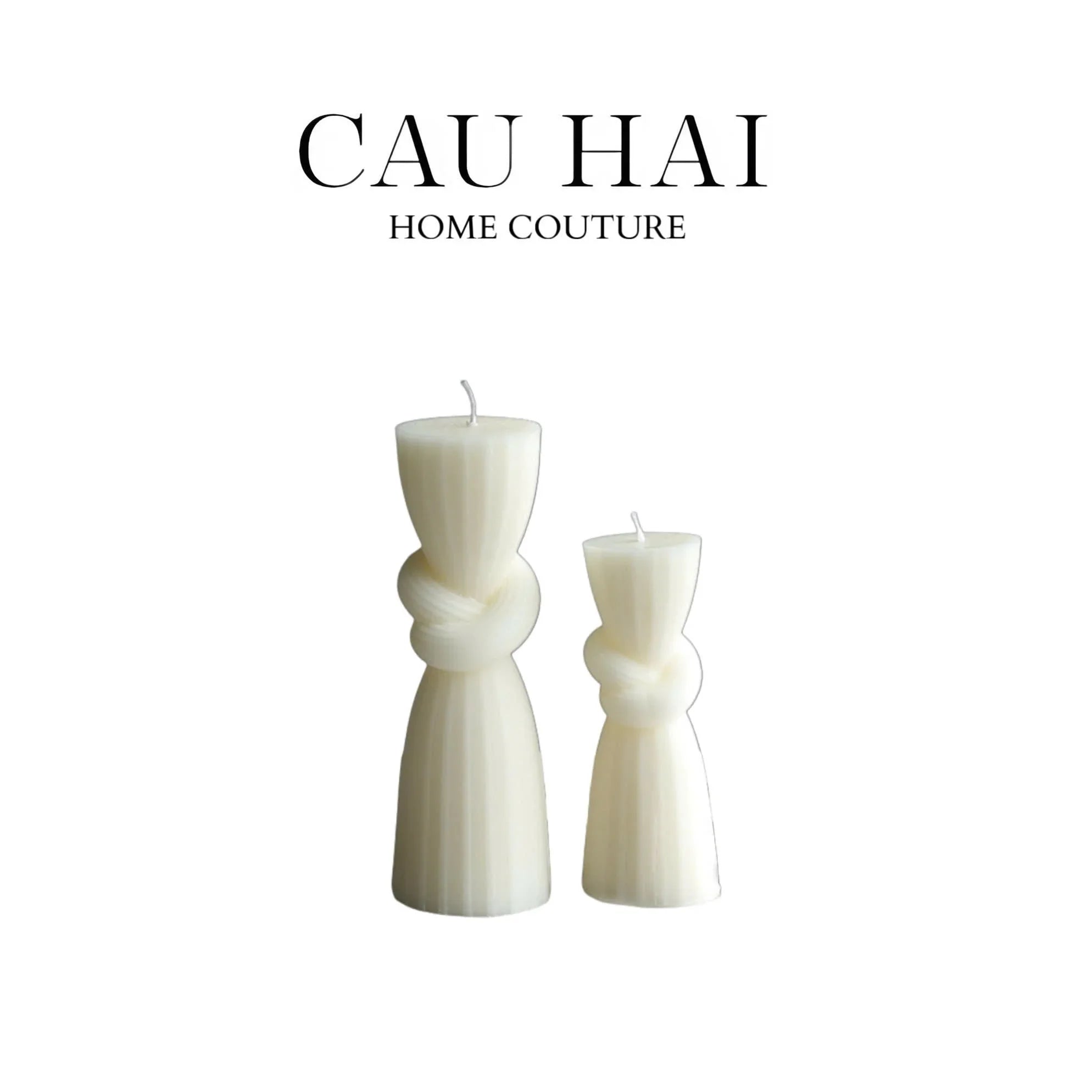 NẾN GRACEFUL KNOT CANDLE-CẬU HAI HOME DECOR