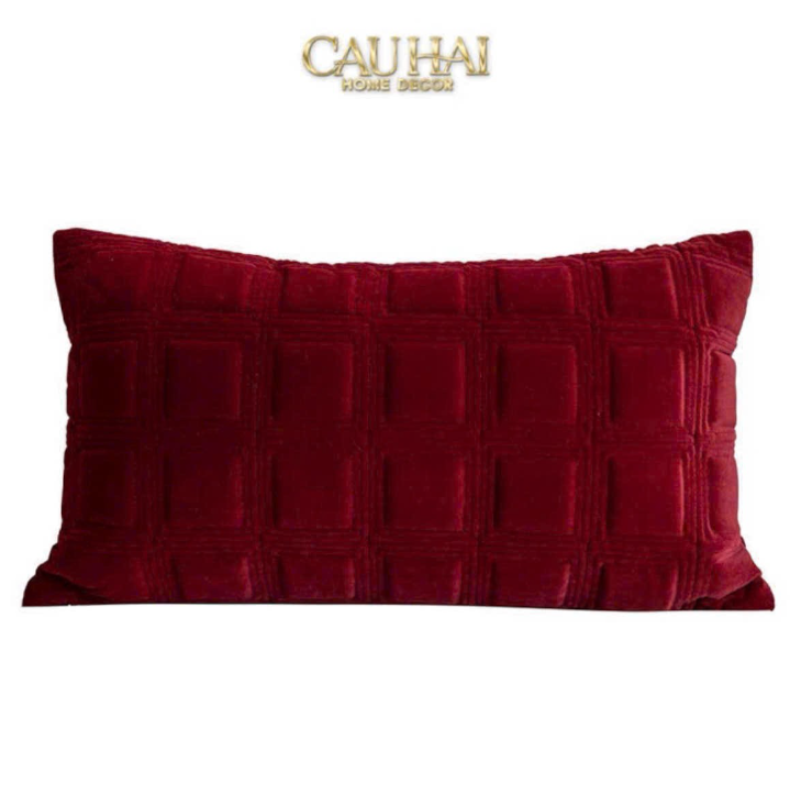 GỐI NHUNG LUX VELVET CRIMSON PEAK 30x50
