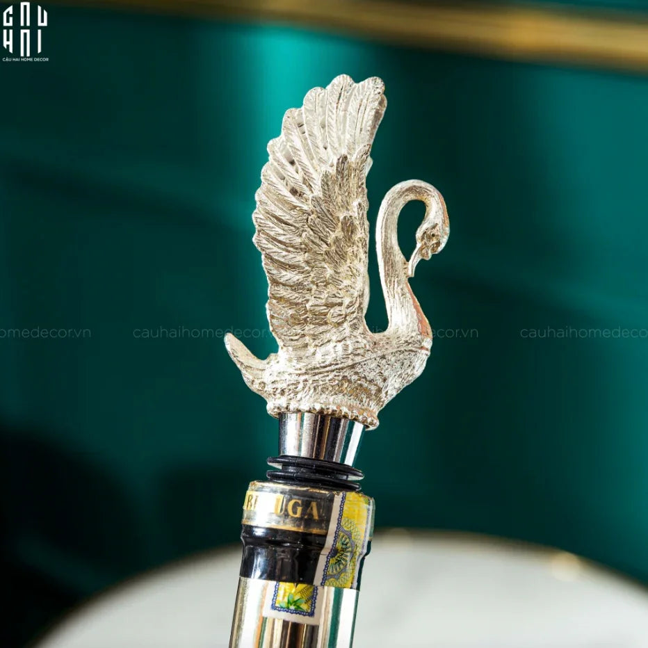 Nút Đậy Vang - Swan Wine Stopper Ss25-CẬU HAI HOME DECOR