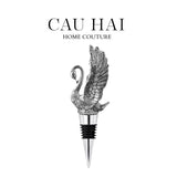 NÚT GIỮ VANG - SWAN WINE LID SS25-CẬU HAI HOME DECOR