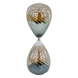 Đồng hồ cát thuỷ tinh ngũ sắc Crystal Grande Curves Hourglass 14x44 - Cậu Hai Home Decor