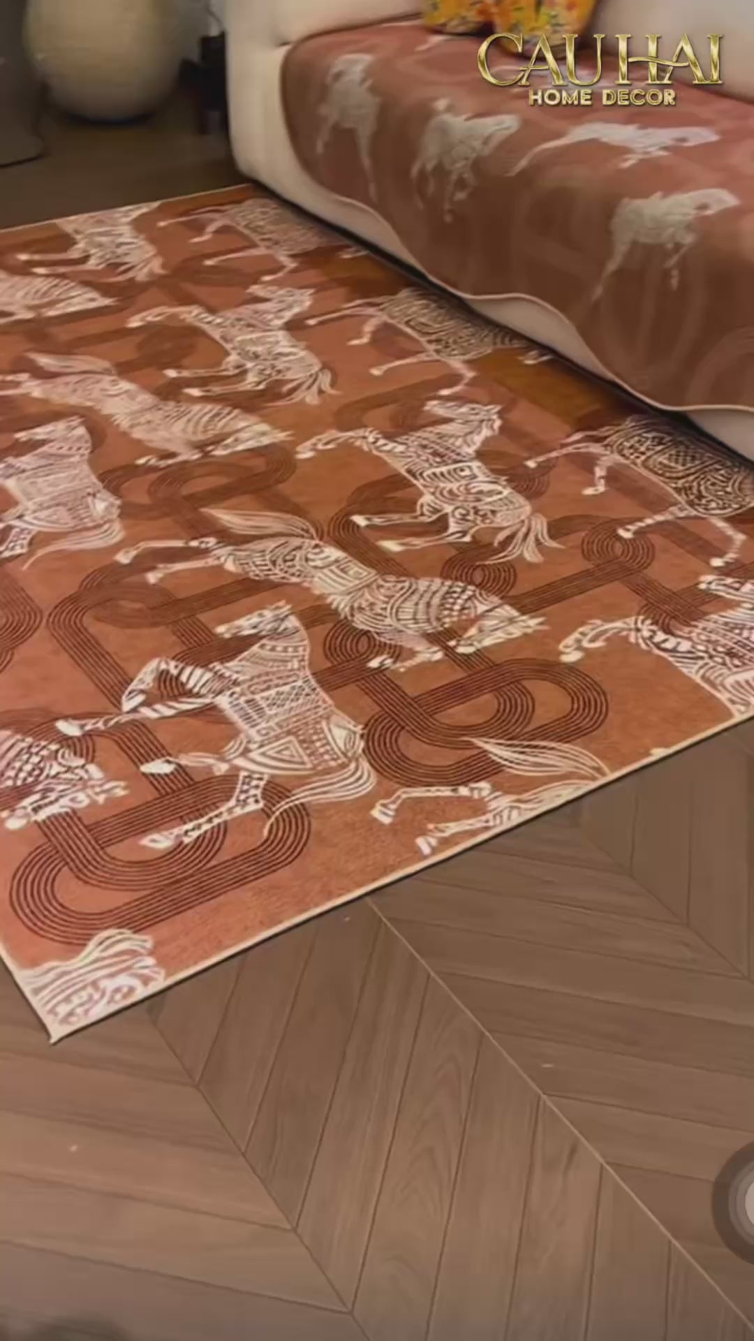 Thảm Trải Sàn Nhung Bỉ 140X200 Arrakis Cavalier