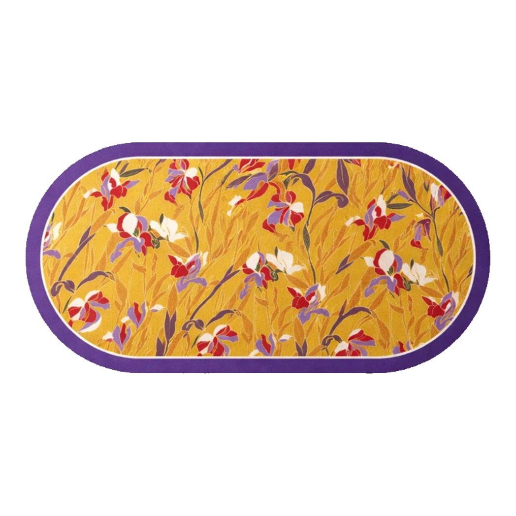 Thảm Cửa / Thảm Bathroom Micro Nappa Gen8 45x90 "Mùa Vàng" - Floréal Opulenza - Aurum Peaceful