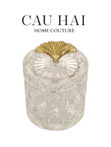 LỌ KẸO CRYSTAL SEASHELL RING JAR