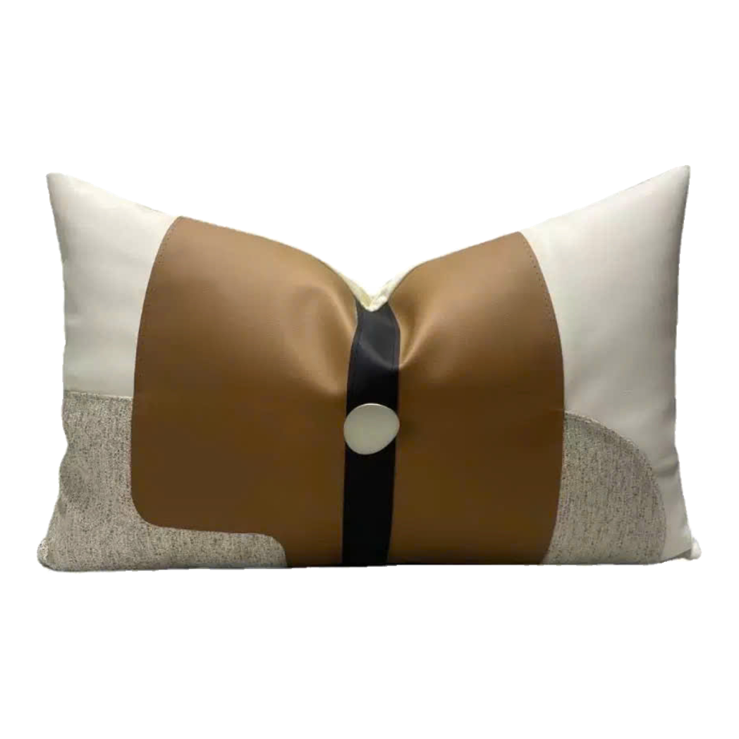 Gối Équestre Ruban Camel Ivory 30x50