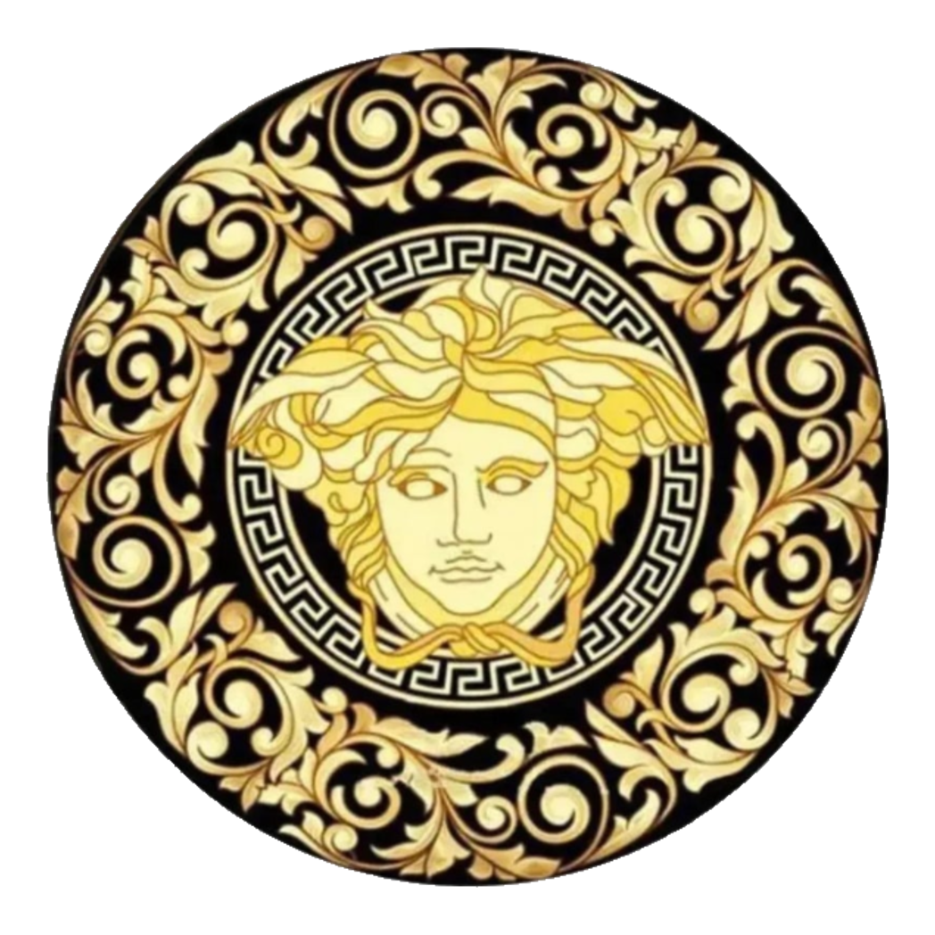 Thảm Tròn Nhung Bỉ D80 - Ronde Carpet Barocco - Medusa Fascination