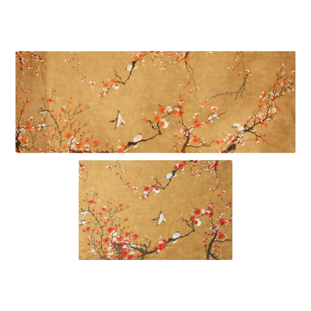 Set Thảm Bếp Microfiber 50x80/50x150 - Hoàng Kim Trường Xuân