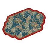 Thảm Cửa Microfiber 50x75 - Paon Plumage Prosperity